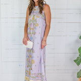 Stephe Lilac Maxi Dress Briton Court