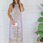 Stephe Lilac Maxi Dress Briton Court
