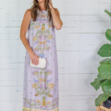 Stephe Lilac Maxi Dress Briton Court