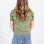 Sycamore Olive Dotty Sweater Sunday Edition