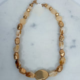 Sylvia Acrylic Irregular Bead Necklace