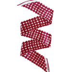 Tailgate Crimson Check Twilly - A3 Accessories - miscellanous - Clover + Bee