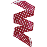 Tailgate Crimson Check Twilly - A3 Accessories - miscellanous - Clover + Bee