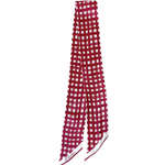 Tailgate Crimson Check Twilly - A3 Accessories - miscellanous - Clover + Bee
