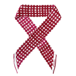 Tailgate Crimson Check Twilly - A3 Accessories - miscellanous - Clover + Bee
