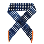 Tailgate Navy Check Twilly - A3 Accessories - miscellanous - Clover + Bee