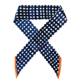 Tailgate Navy Check Twilly - A3 Accessories - miscellanous - Clover + Bee