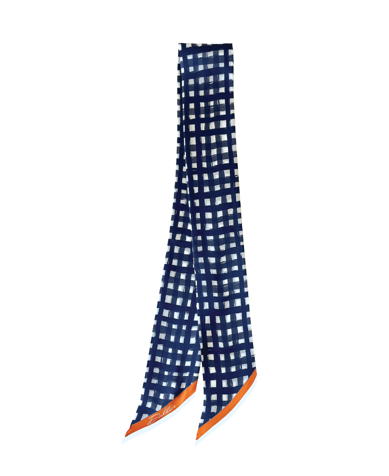 Tailgate Navy Check Twilly - A3 Accessories - miscellanous - Clover + Bee