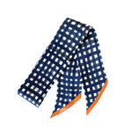 Tailgate Navy Check Twilly - A3 Accessories - miscellanous - Clover + Bee
