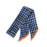 Tailgate Navy Check Twilly - A3 Accessories - miscellanous - Clover + Bee