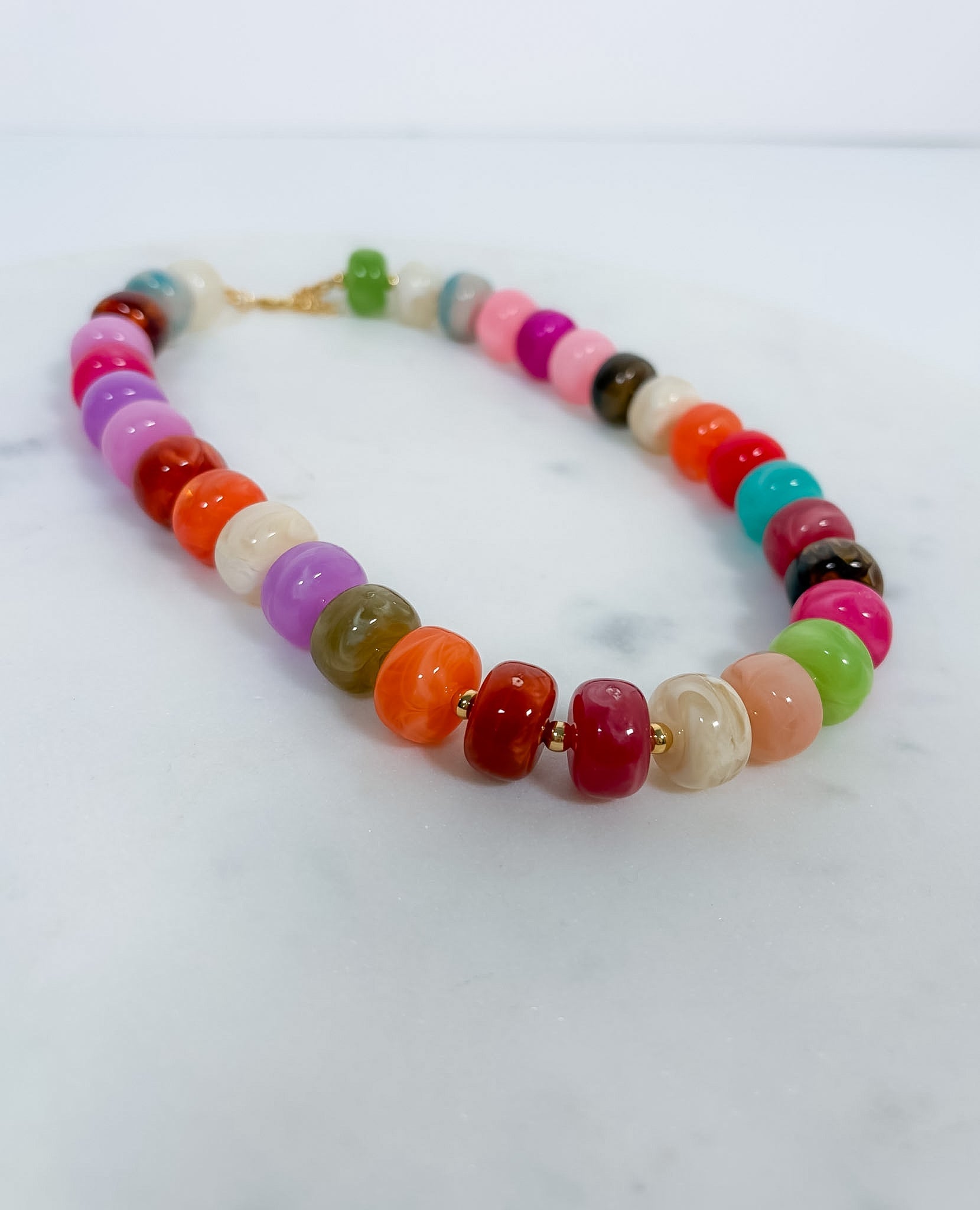 Taylor Multi Bead Necklace