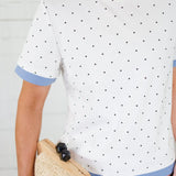 Theo Off White Dottie Top Things Between