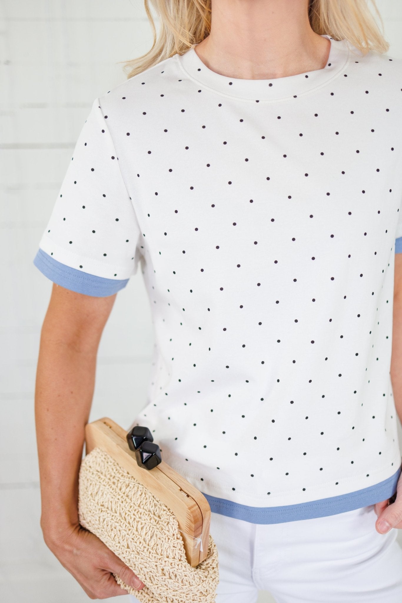 Theo Off White Dottie Top Things Between