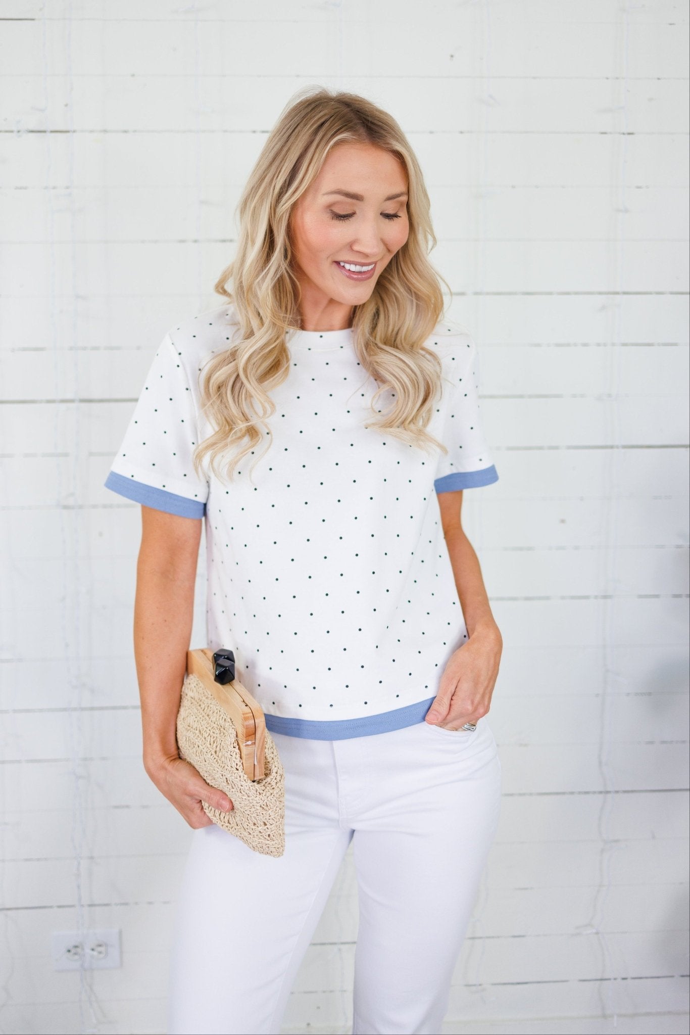 Theo Off White Dottie Top Things Between