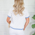 Theo Off White Dottie Top Things Between