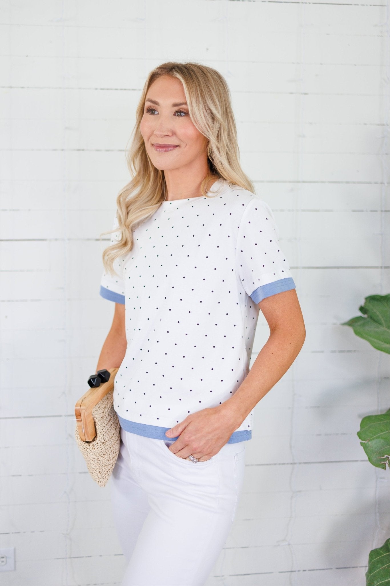 Theo Off White Dottie Top Things Between