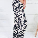 Thomas Black + Sand Wide Leg Pants