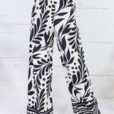 Thomas Black + Sand Wide Leg Pants