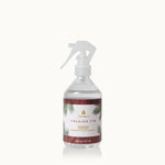 Thymes Frasier Fir room spray bottle on a white background