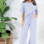 Truman Blue Stripe Top Allie Rose