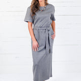 Tusco Dark Grey Scuba Top Molly Bracken
