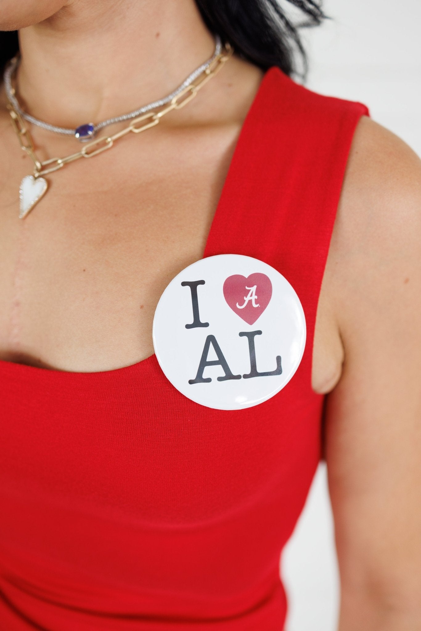 University of Alabama I Heart AL Gameday Button