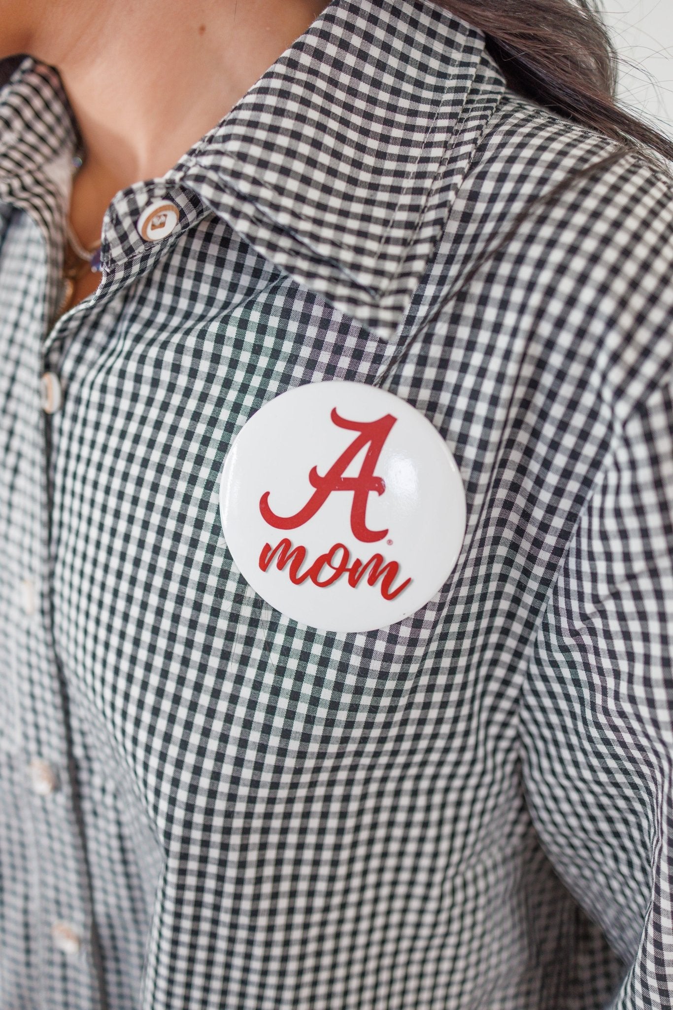 University of Alabama Mom Button