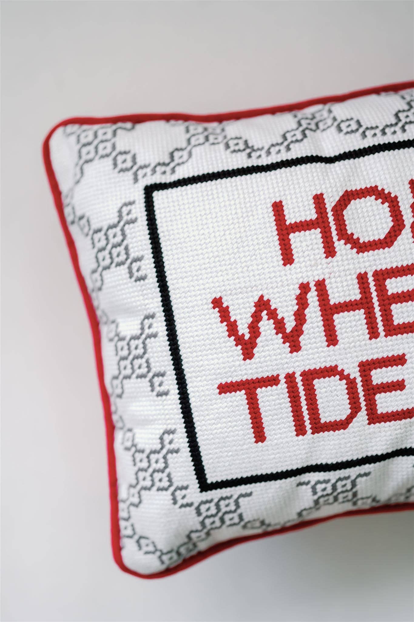 University of Alabama Needlepoint Pillow - A3 Accessories - miscellanous - Clover + Bee