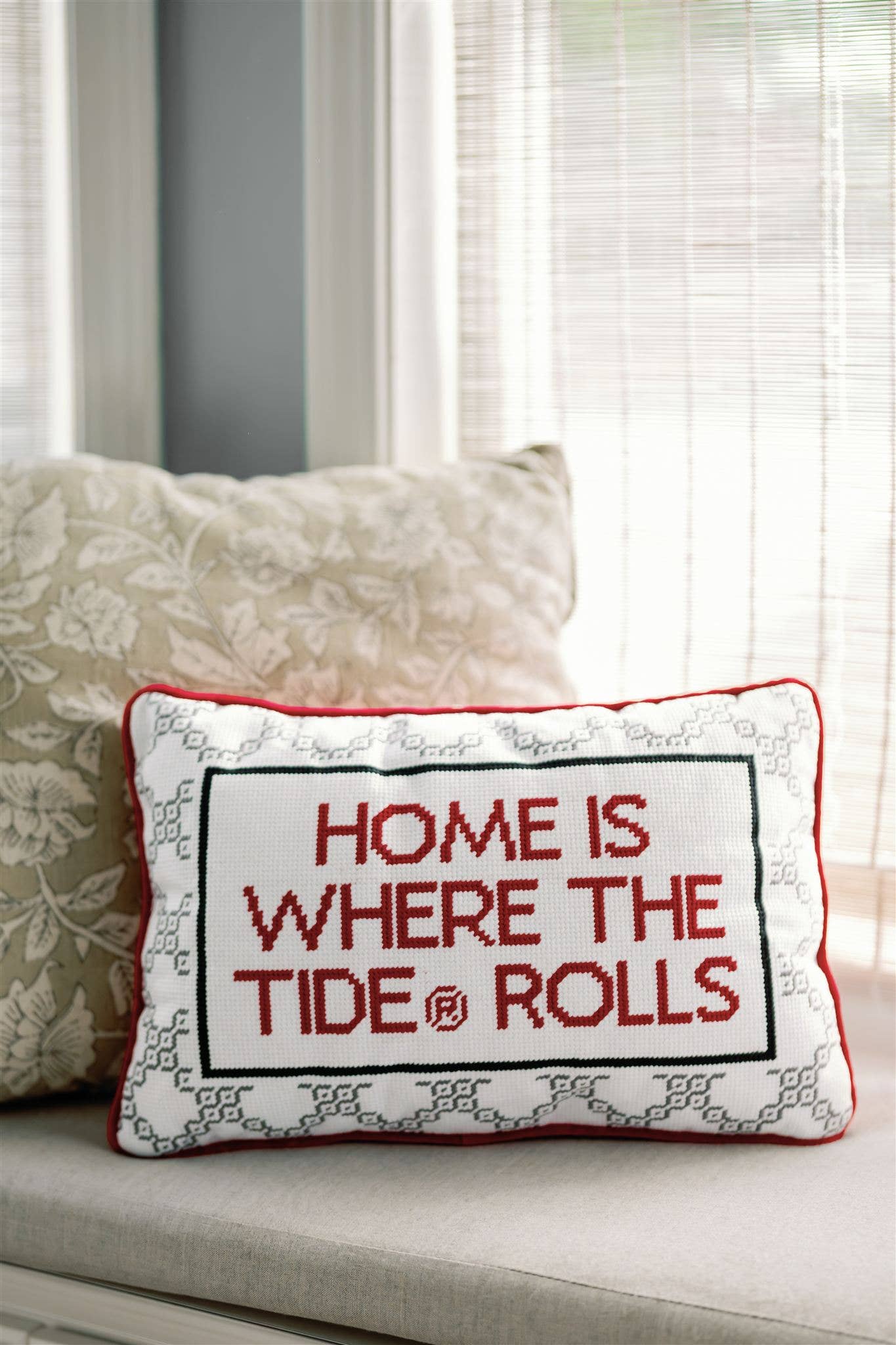 University of Alabama Needlepoint Pillow - A3 Accessories - miscellanous - Clover + Bee