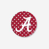 University of Alabama Polka Dot Gameday Button