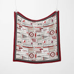 University of Alabama Silk Scarf - A3 Accessories - miscellanous - Clover + Bee
