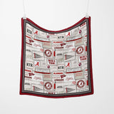 University of Alabama Silk Scarf - A3 Accessories - miscellanous - Clover + Bee