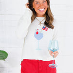 USA Cocktail Ivory Sweater Sunday Edition 