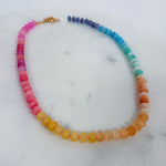 Vibrant Beaded Necklace - 12