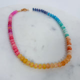 Vibrant Beaded Necklace - 12
