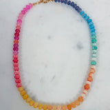 Vibrant Beaded Necklace - 12