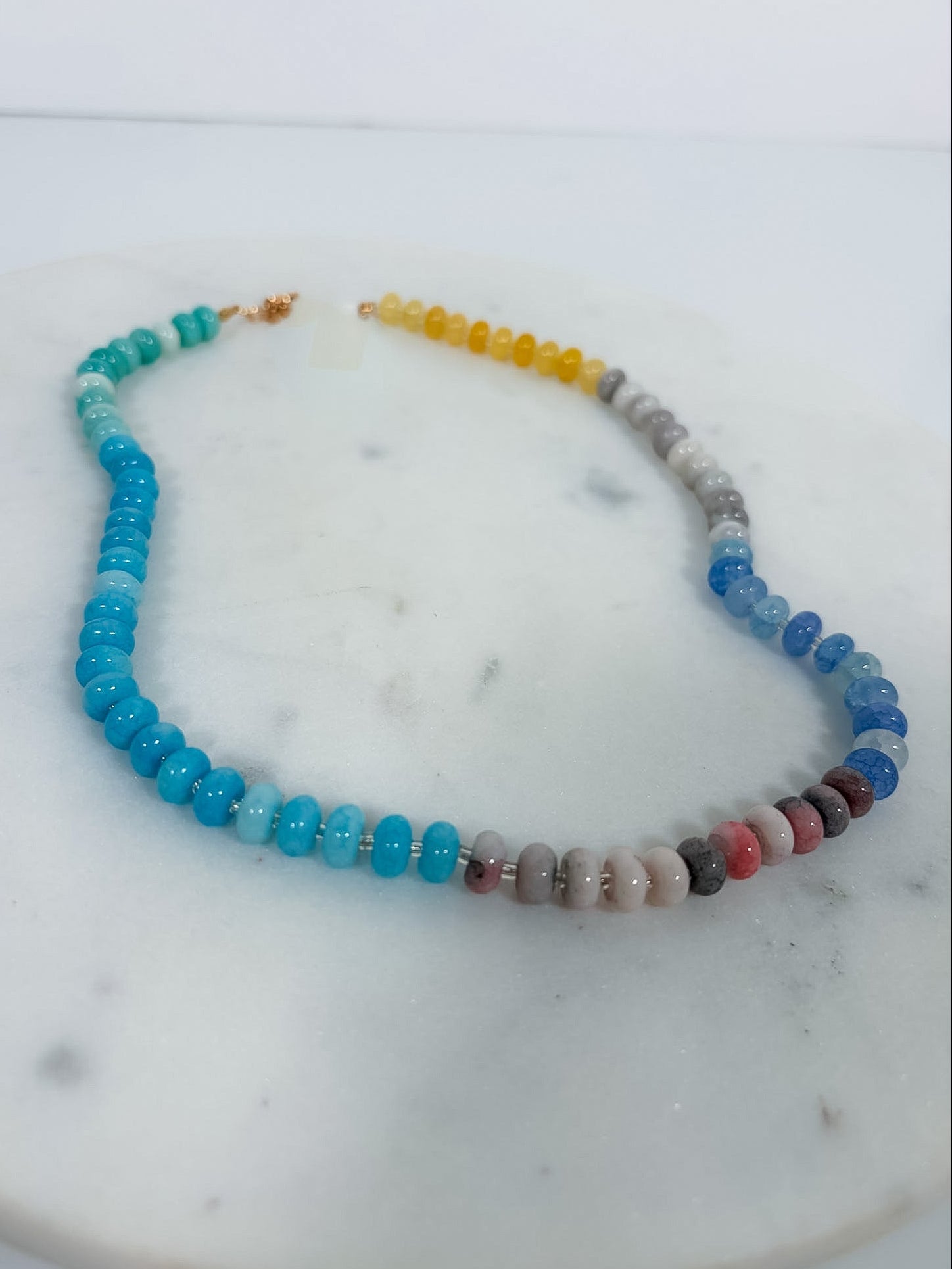 Vibrant Beaded Necklace - 15