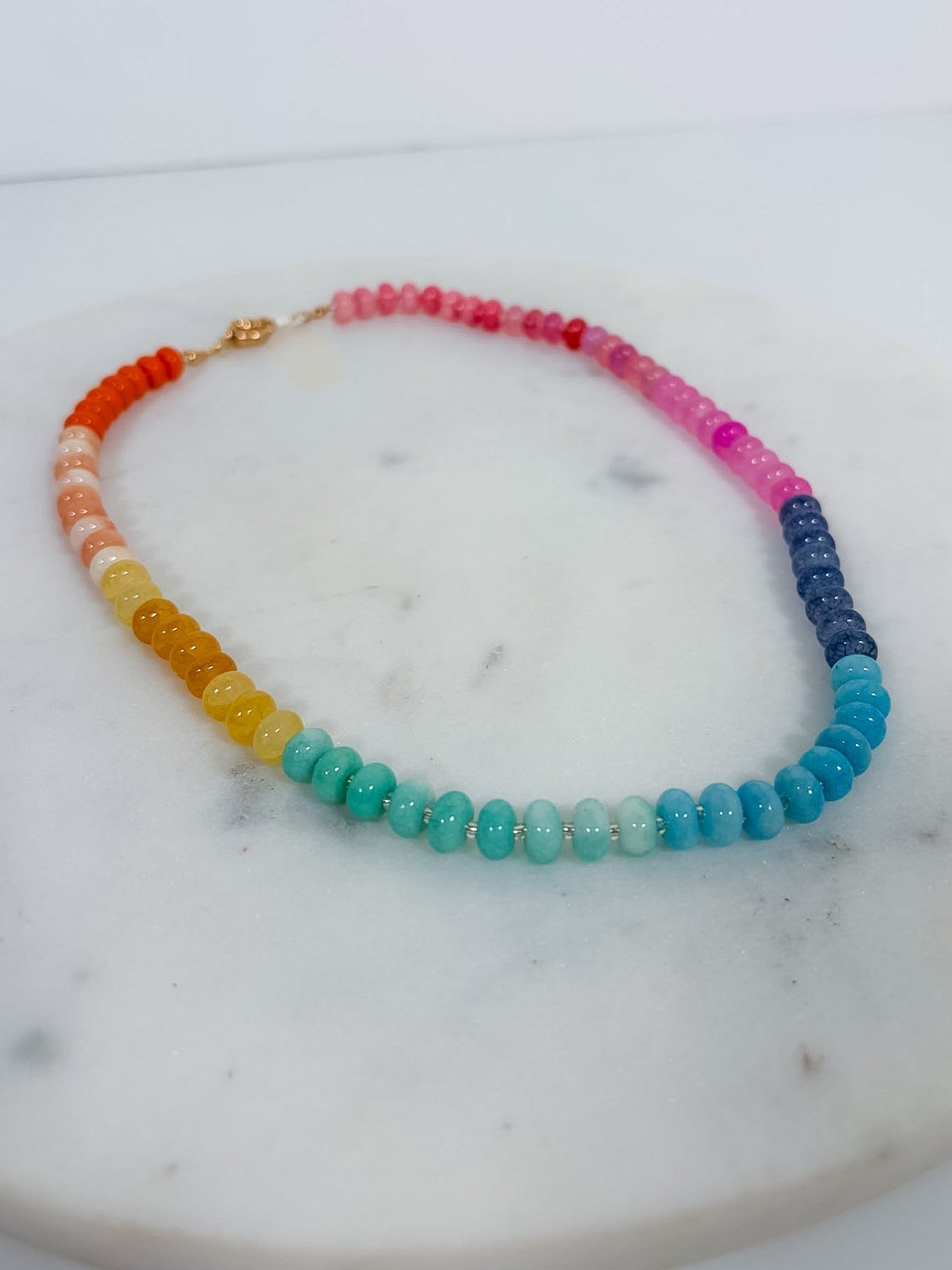 Vibrant Beaded Necklace - 1