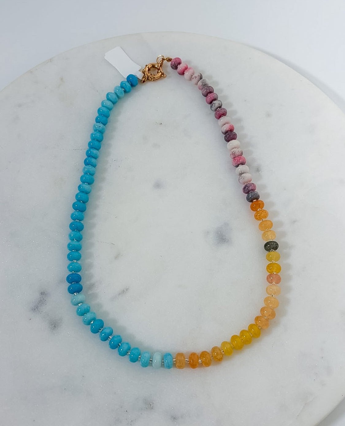 Vibrant Beaded Necklace - 3