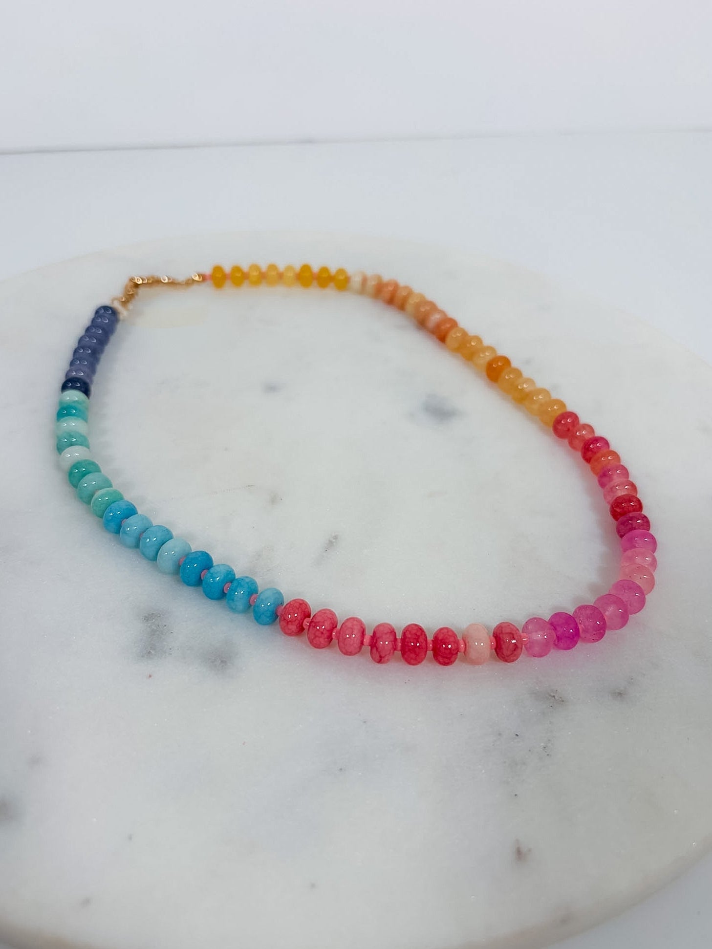 Vibrant Beaded Necklace - 4