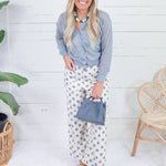Vintage Blue Ultra Lightweight Cardigan