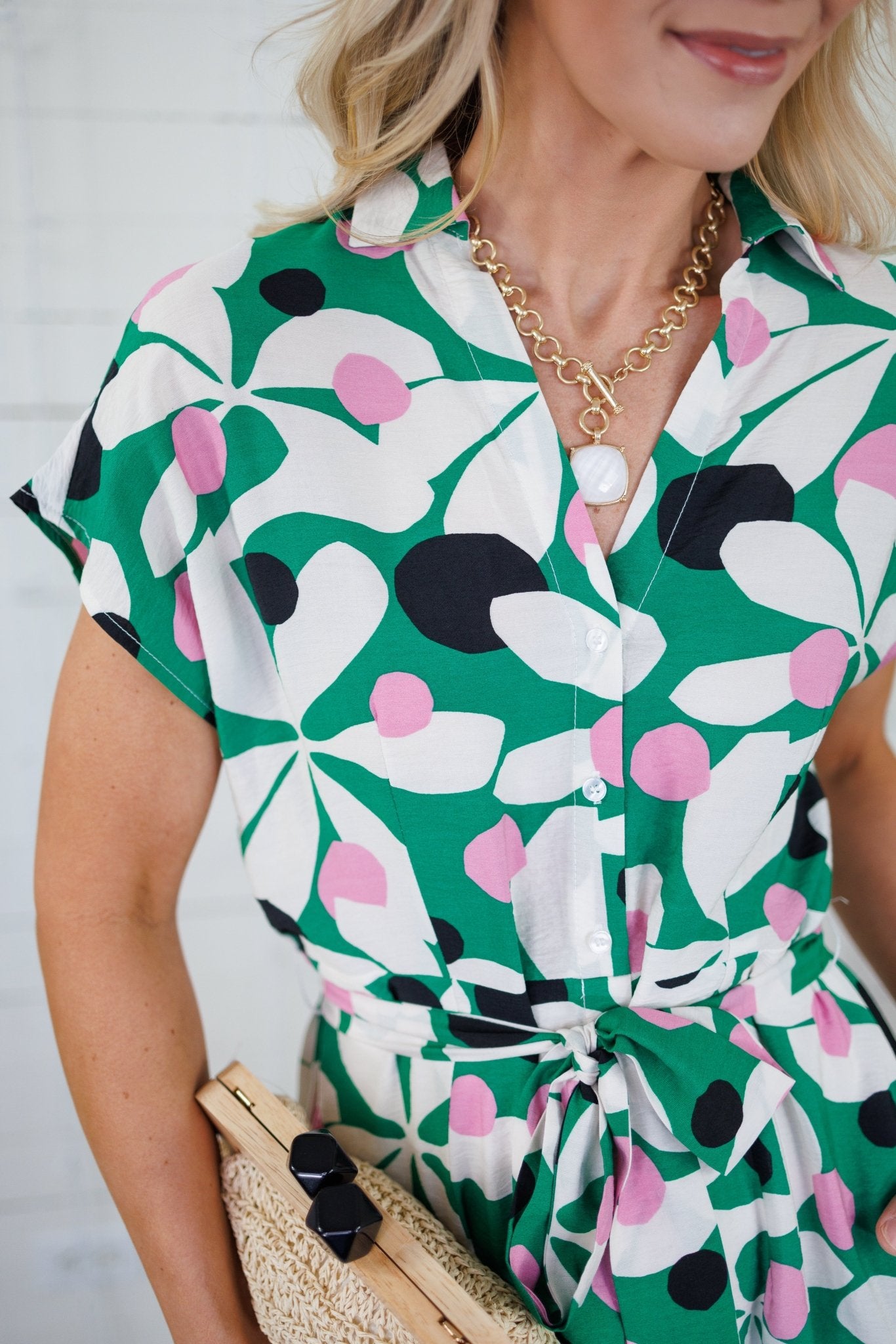 Vollmar Mod Pop Flower Dress Compania Fantastica