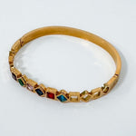 Waterproof Non Tarnish Gold Plate Zircon Bracelet
