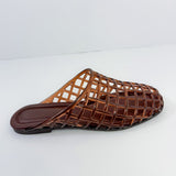 Wayne Tortoise Lucite Slide Sandal