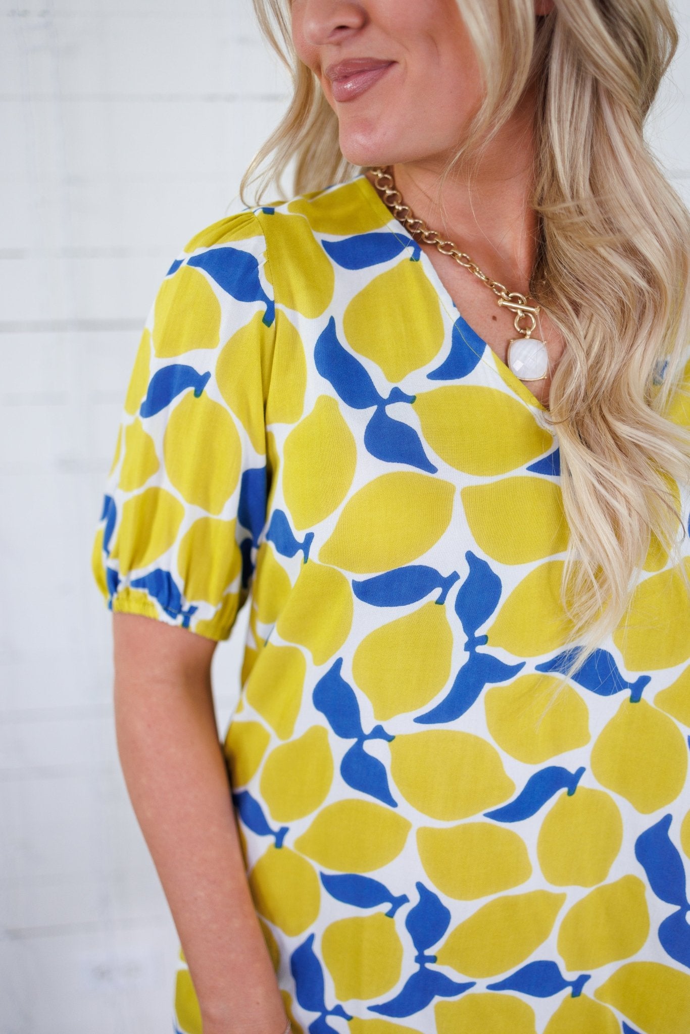 Wilbur Mod Lemons Mini Dress Compania Fantastica