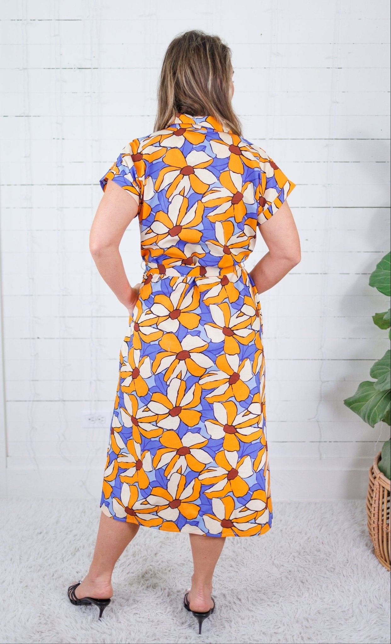 Wilson Day Glo Lillies Maxi Dress Compania Fantastica