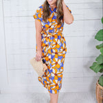 Wilson Day Glo Lillies Maxi Dress Compania Fantastica